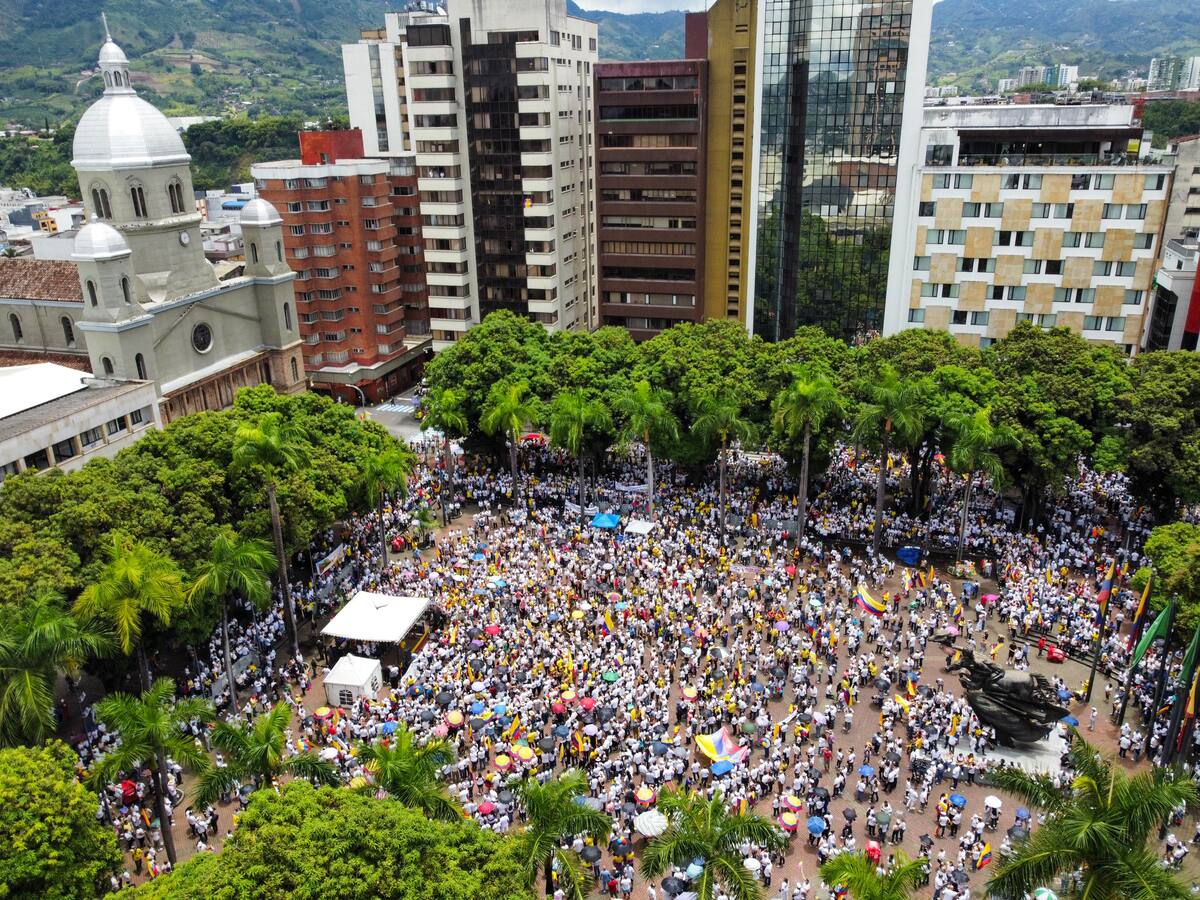 Más de 6 mil personas marcharon en Pereira y Dosquebradas en rechazo al Gobierno Nacional