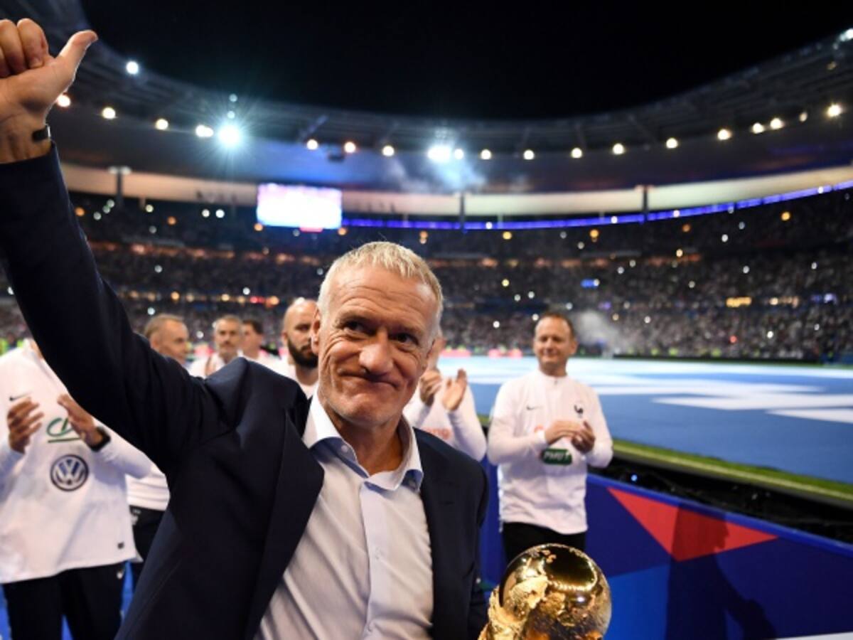 Didier Deschamps, ganador al mejor técnico