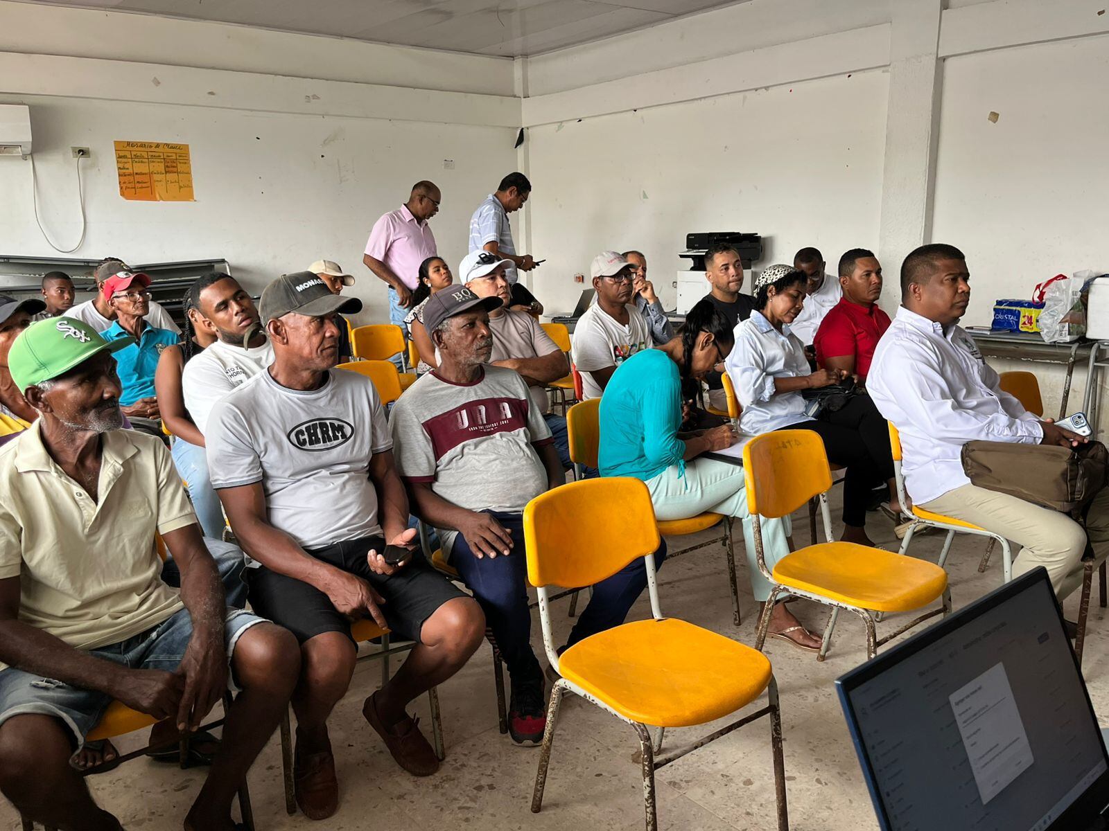 Inician socialización de obras para Loma Arena en Santa Catalina, Bolívar