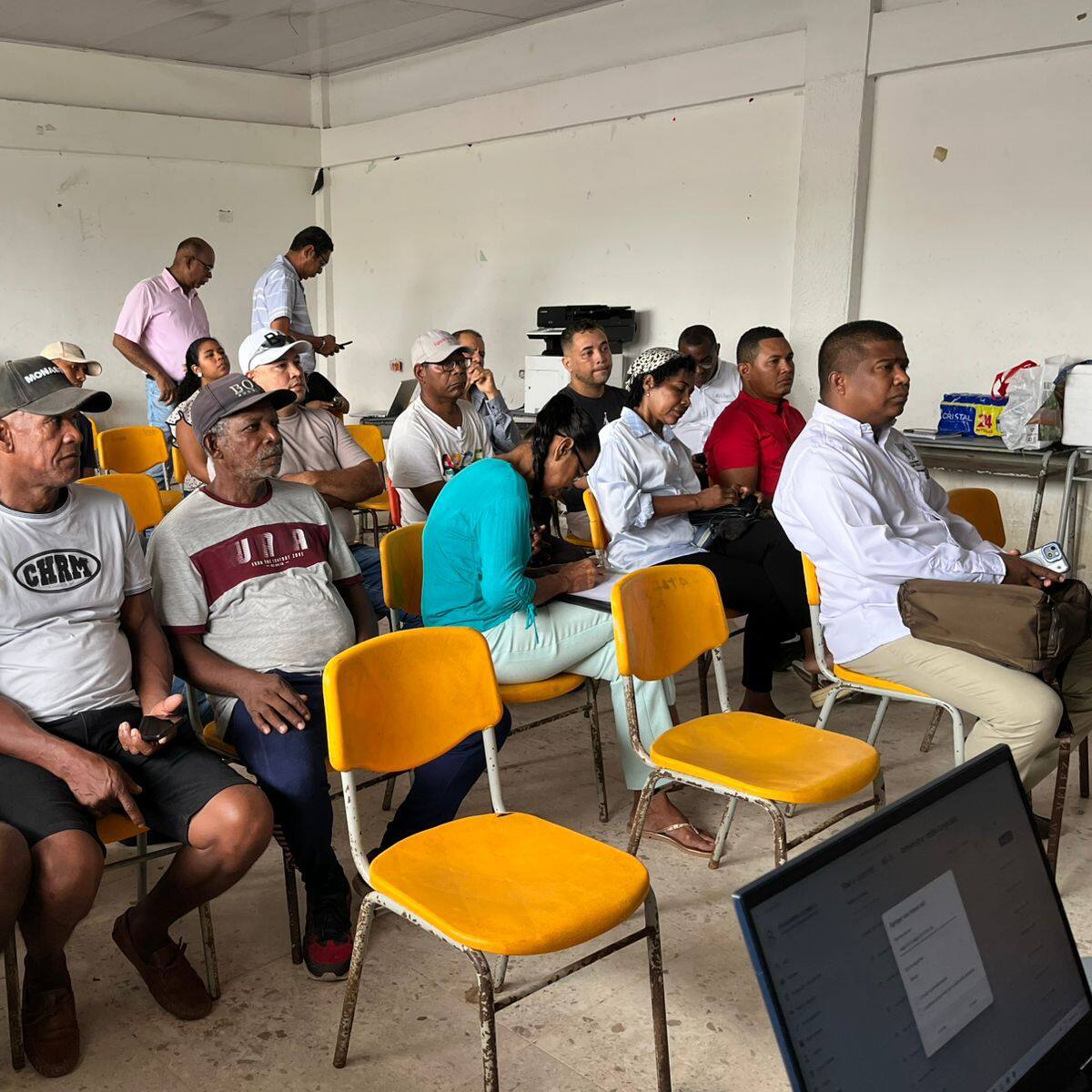 Inician socialización de obras para Loma Arena en Santa Catalina, Bolívar
