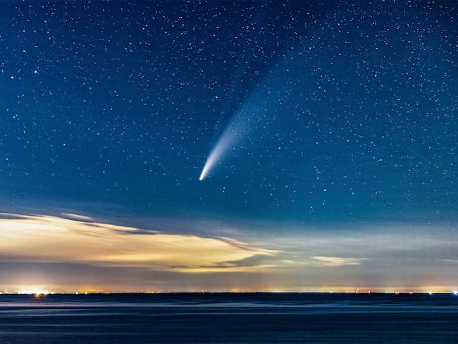 ¡Imperdible! Un cometa pasará muy cerca de la Tierra y será visible en Colombia // Getty Images