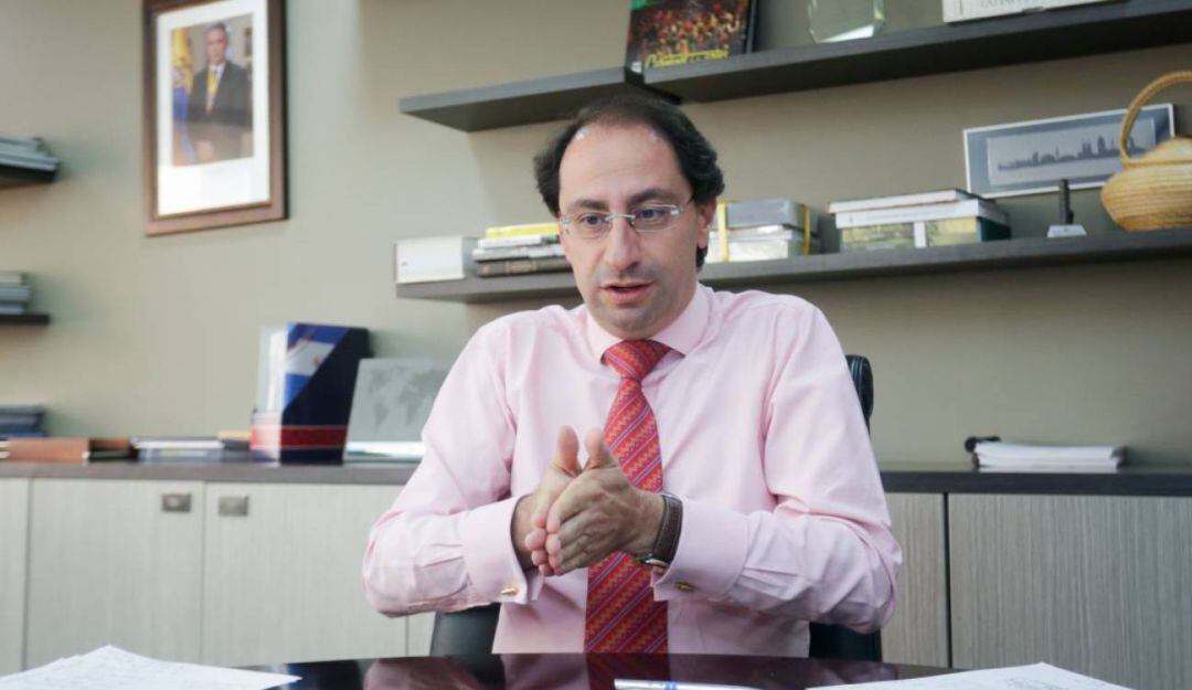 El ministro de Hacienda, José Manuel Restrepo.