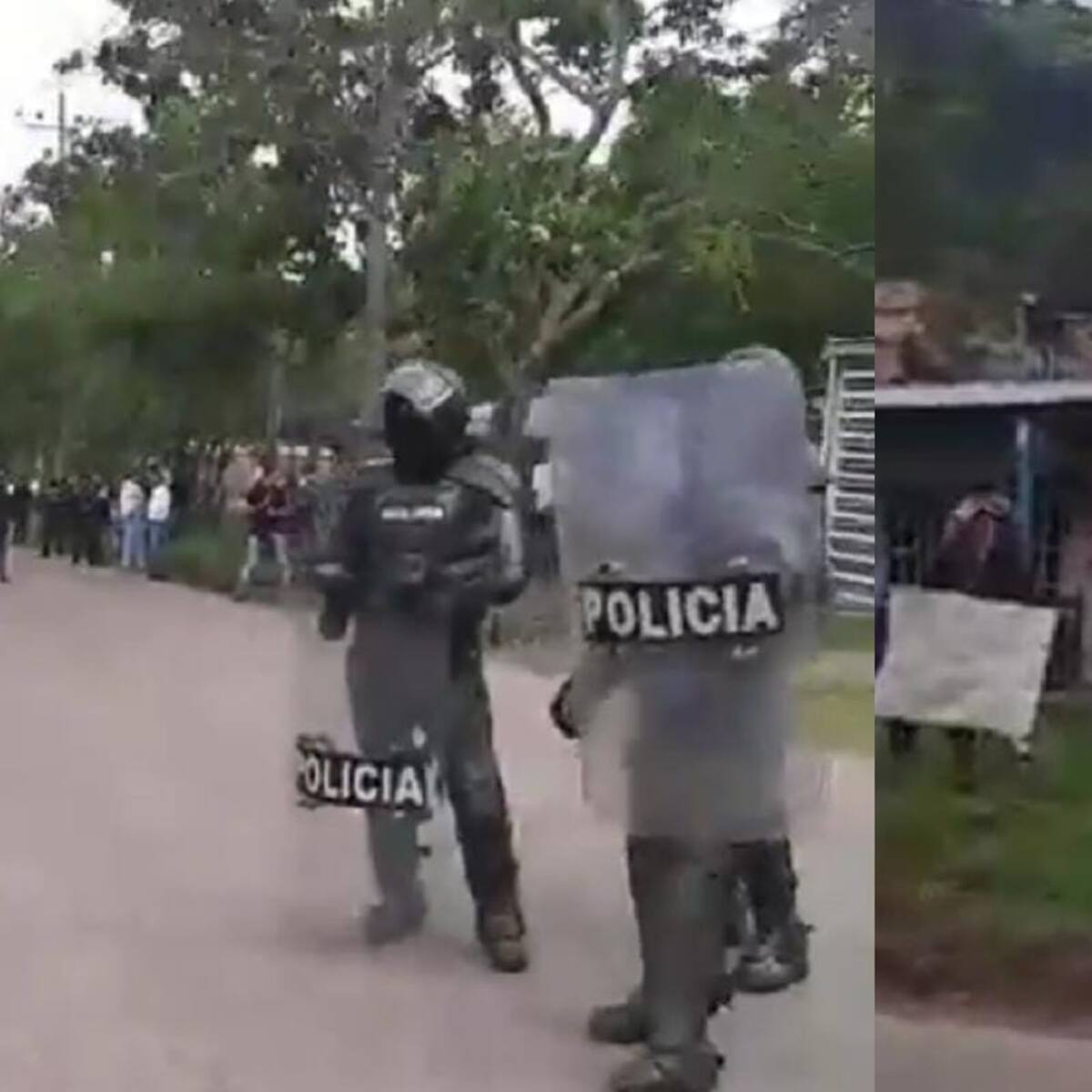 Desalojan a familia que invadió predio en Pitalito, Huila