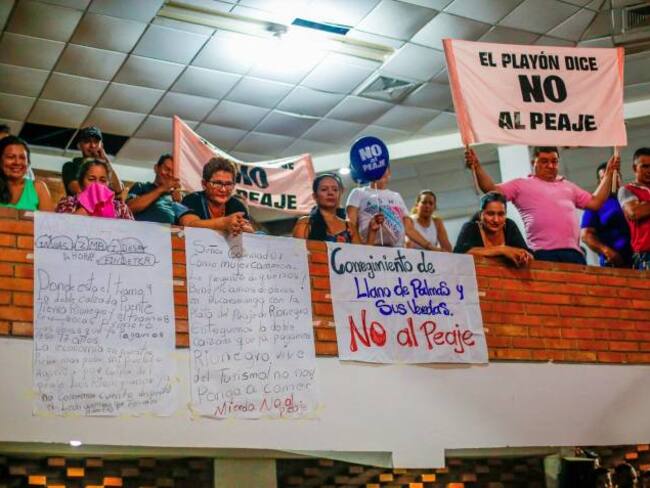 Hoy habrá segunda mesa de trabajo por peaje en El Playón