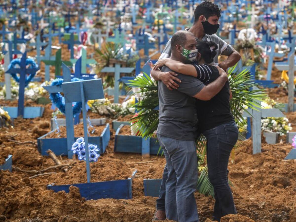 Brasil supera récords tras registrar 3780 muertes por COVID-19 en 24 horas