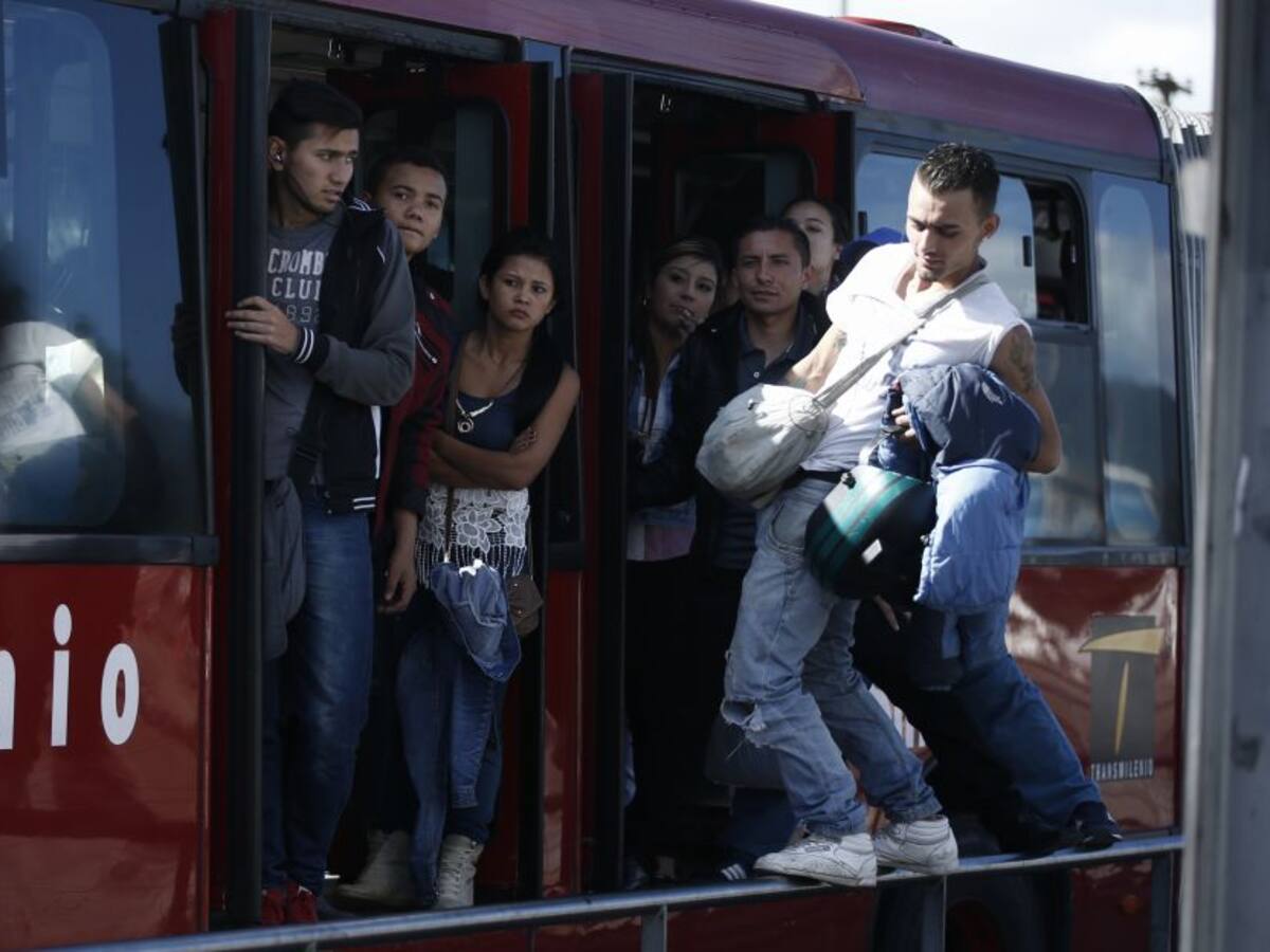 De la misma forma, repiten los robos en el Transmilenio de Patio Bonito