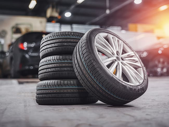 Llantas en un taller / cortesía Getty