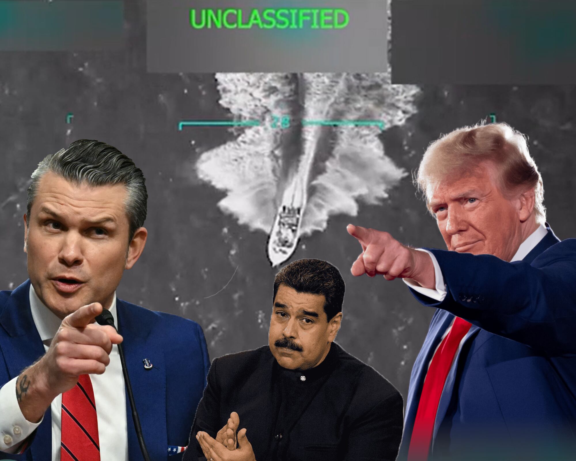 El presidente Donald Trump entregó más detalles de la operación militar, afirmó que EE.UU. tiene pruebas de los narcolancheros hablando antes de ser interceptados. 
(Foto:    Caracol Radio / Getty )