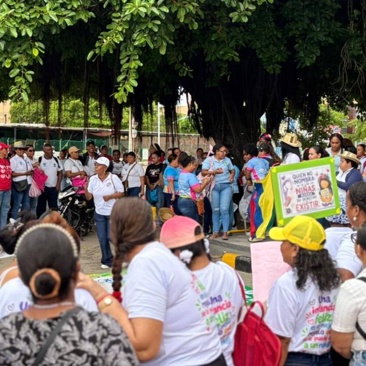 Más de 4.700 niños y niñas en Bolívar quedarían sin atención del ICBF: hubo protesta