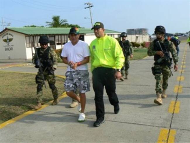 Trasladan a alias 'Fritanga' a cárcel de Valledupar