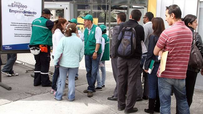 Desempleo en junio de 2017 disminuyó según informe del Dane. Foto: Colprensa