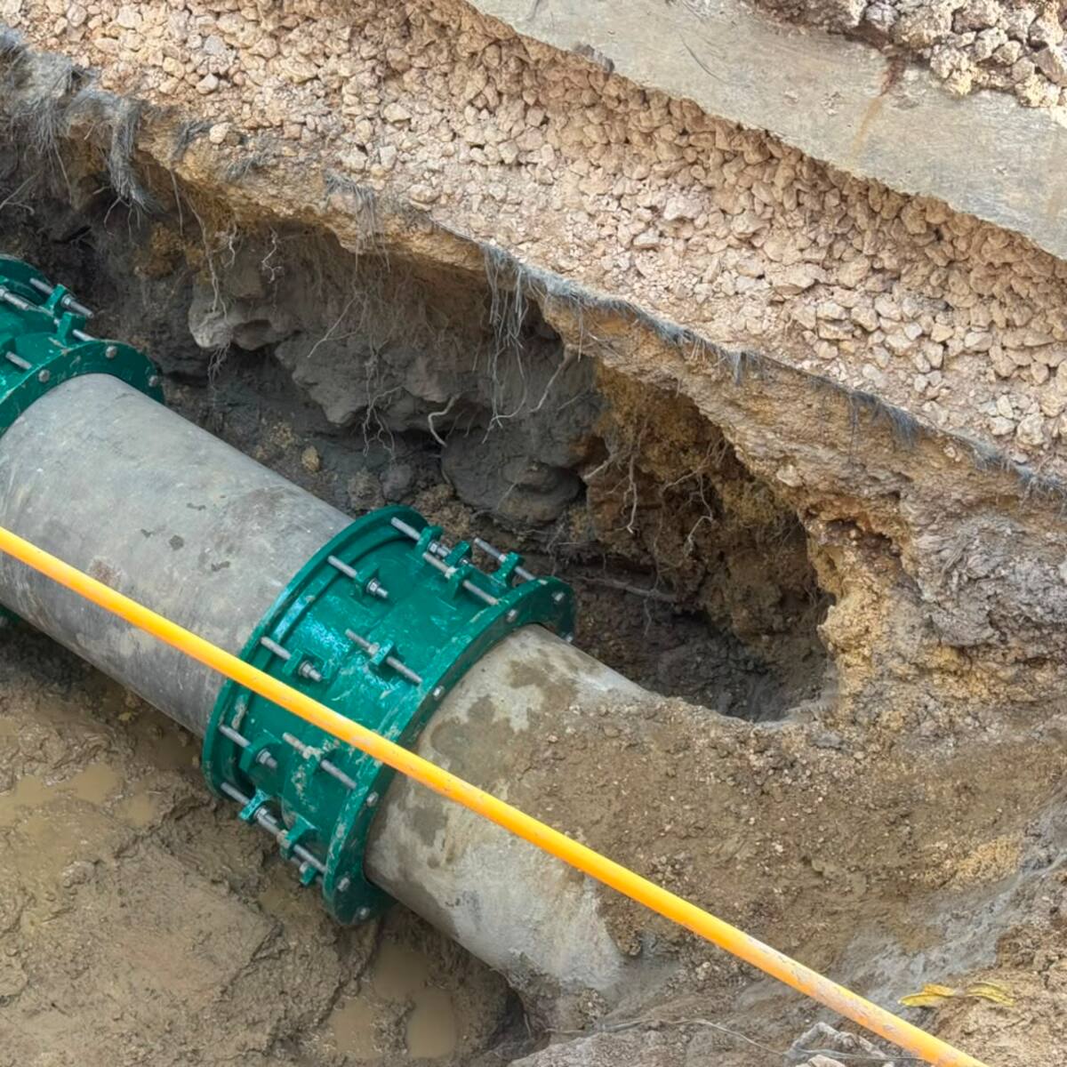 Aguas de Cartagena renovó 517 metros de red de acueducto en Albornoz