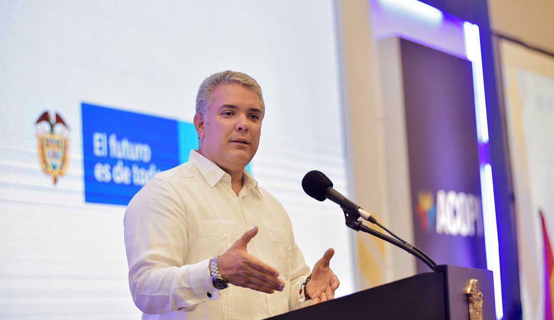 El presidente Iván Duque.