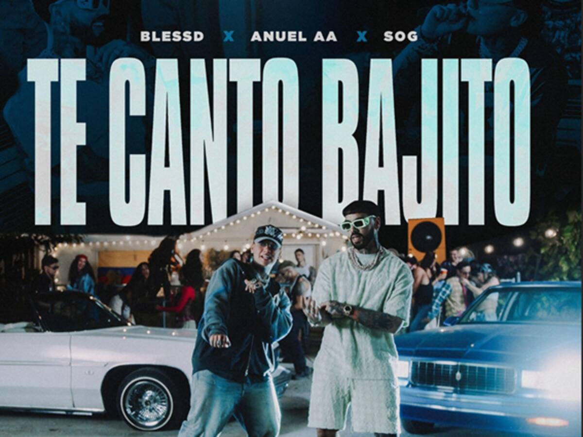Blessd lanza su nuevo hit “Te Canto Bajito” junto a Anuel AA