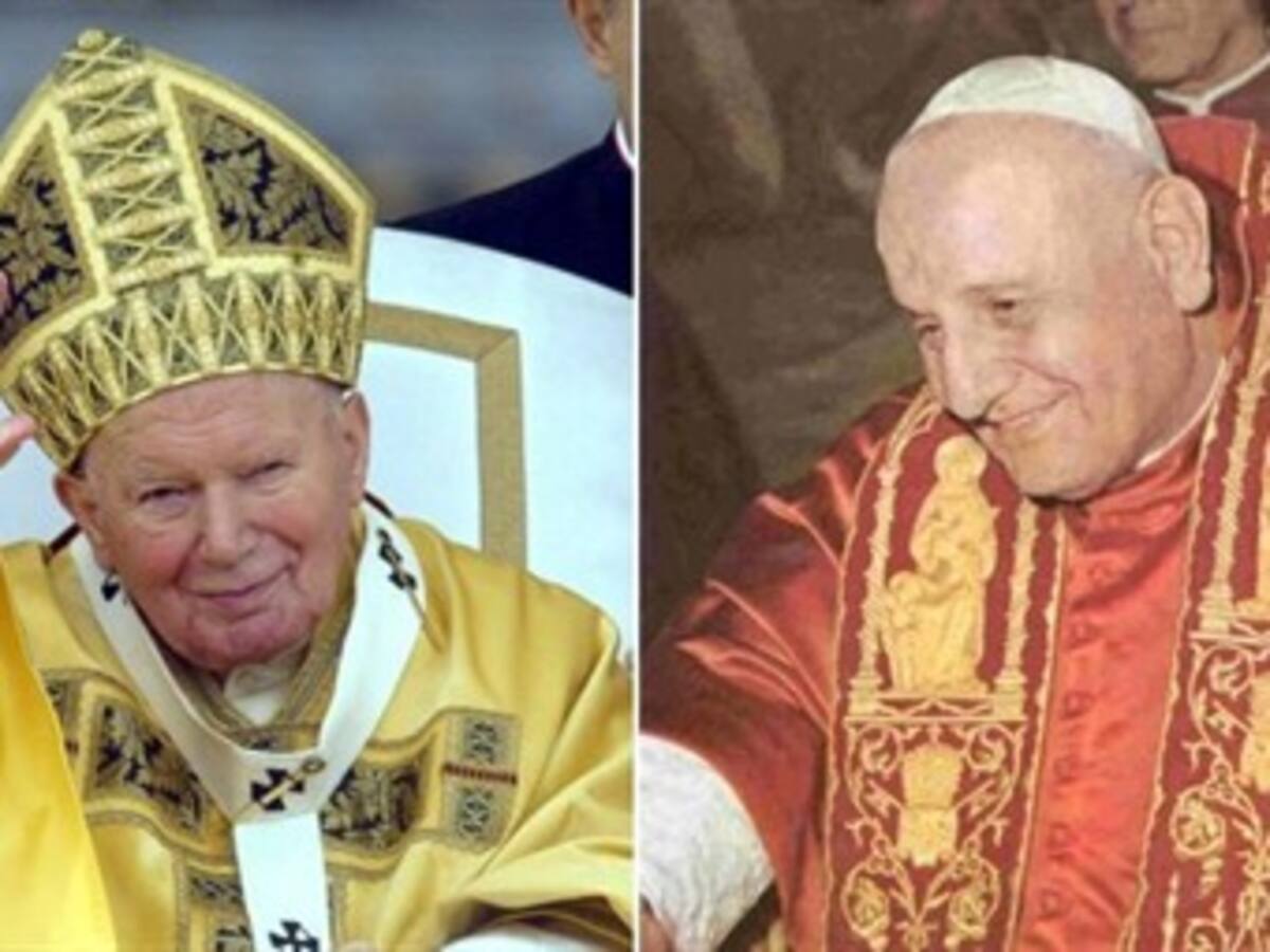 Juan Pablo II y Juan XXIII serán proclamados santos el 27 de abril