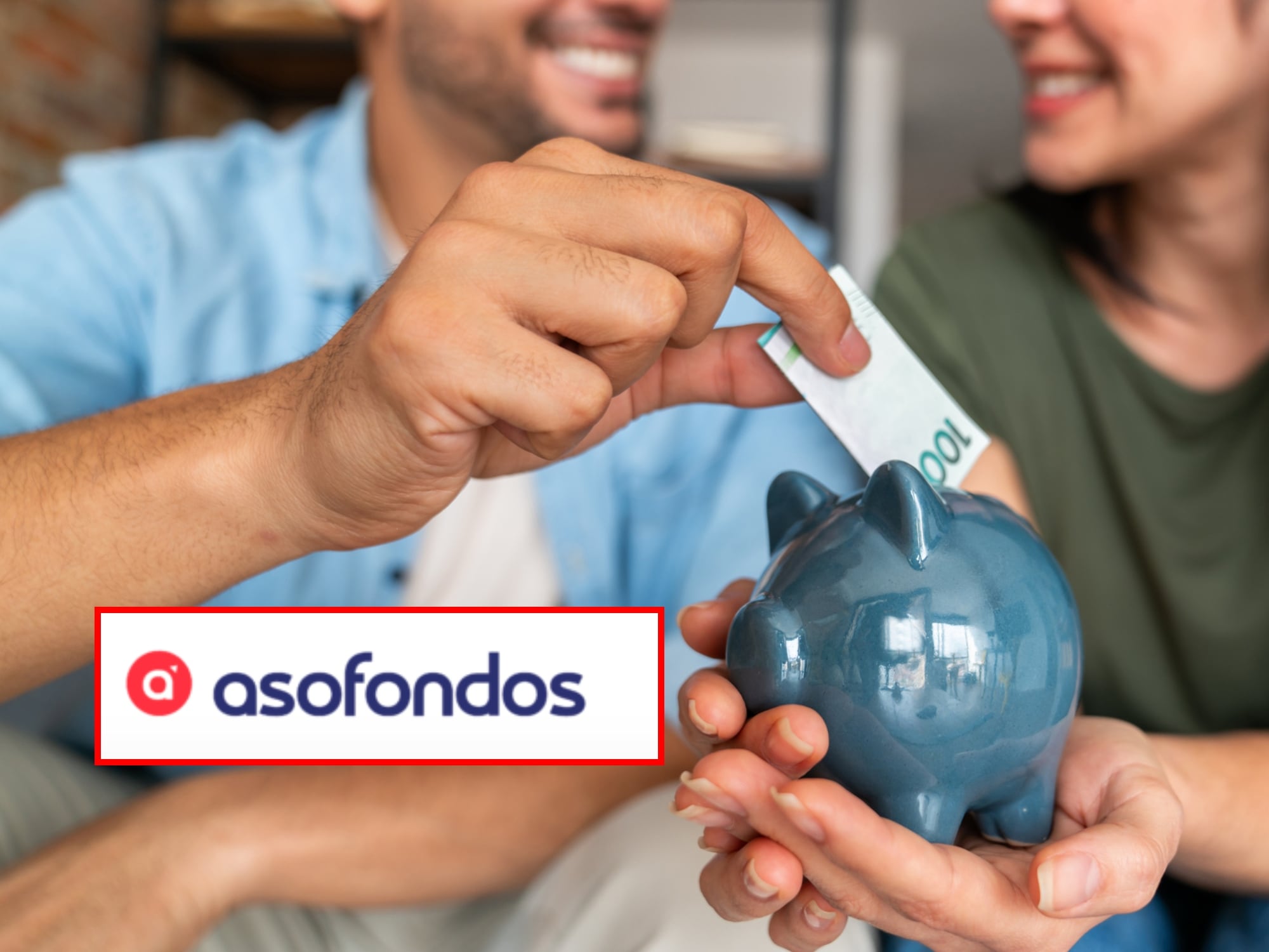 Asofondos e imagen de referencia de ahorro. Fotos: Asofondos / Getty Images