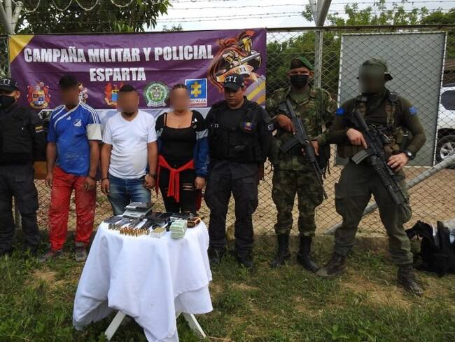 Ejército Nacional capturó a dos integrantes del ELN