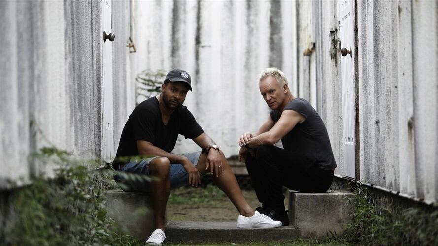 Sting y Shaggy. Foto: Prensa Páramo