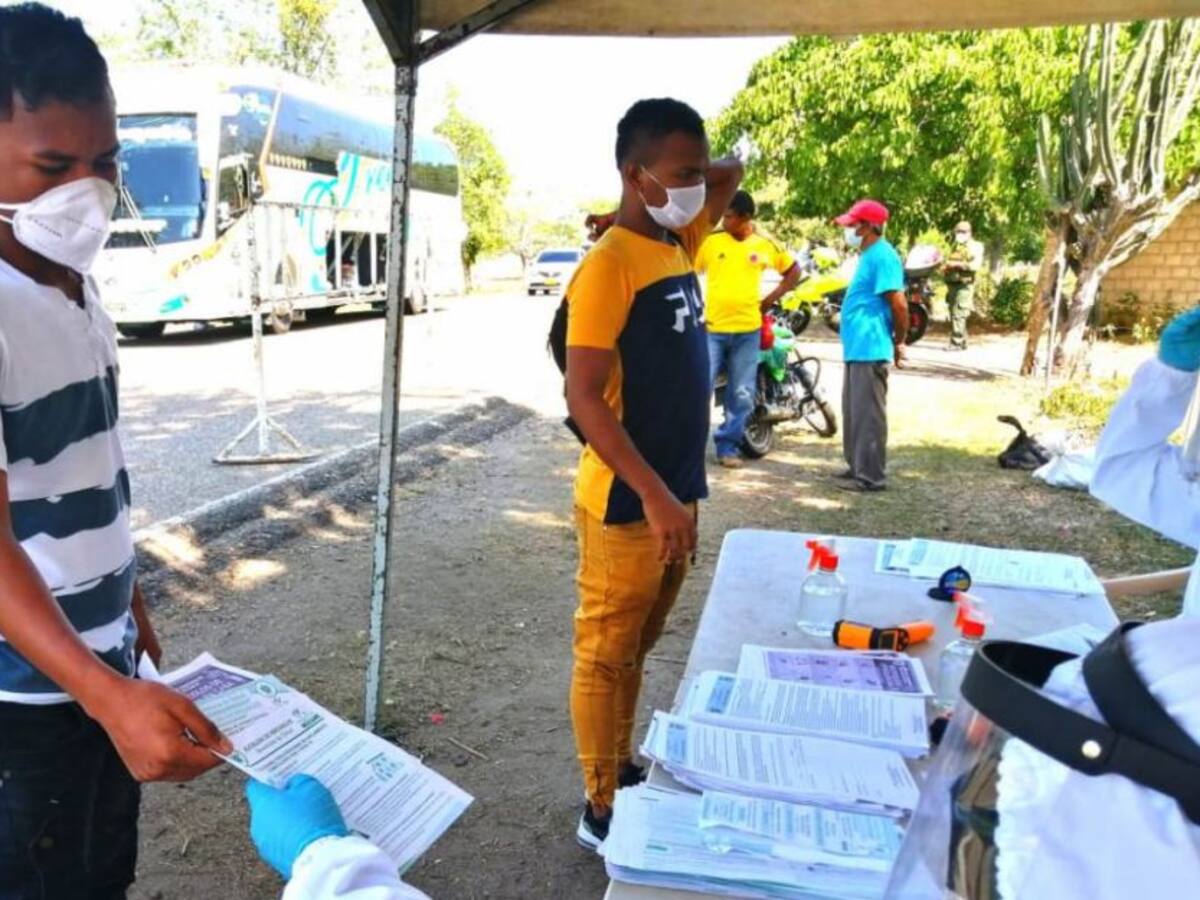 Viaje humanitario llegó a Magangué con 27 personas procedente de Medellín
