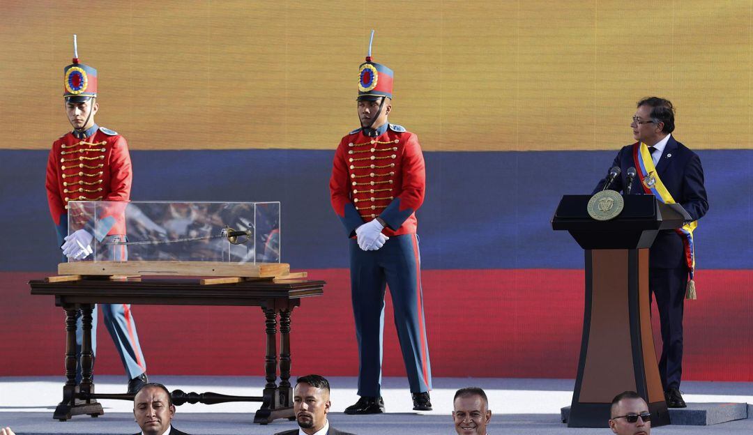 Ceremonia de investidura de Gustavo Petro como presidente de Colombia