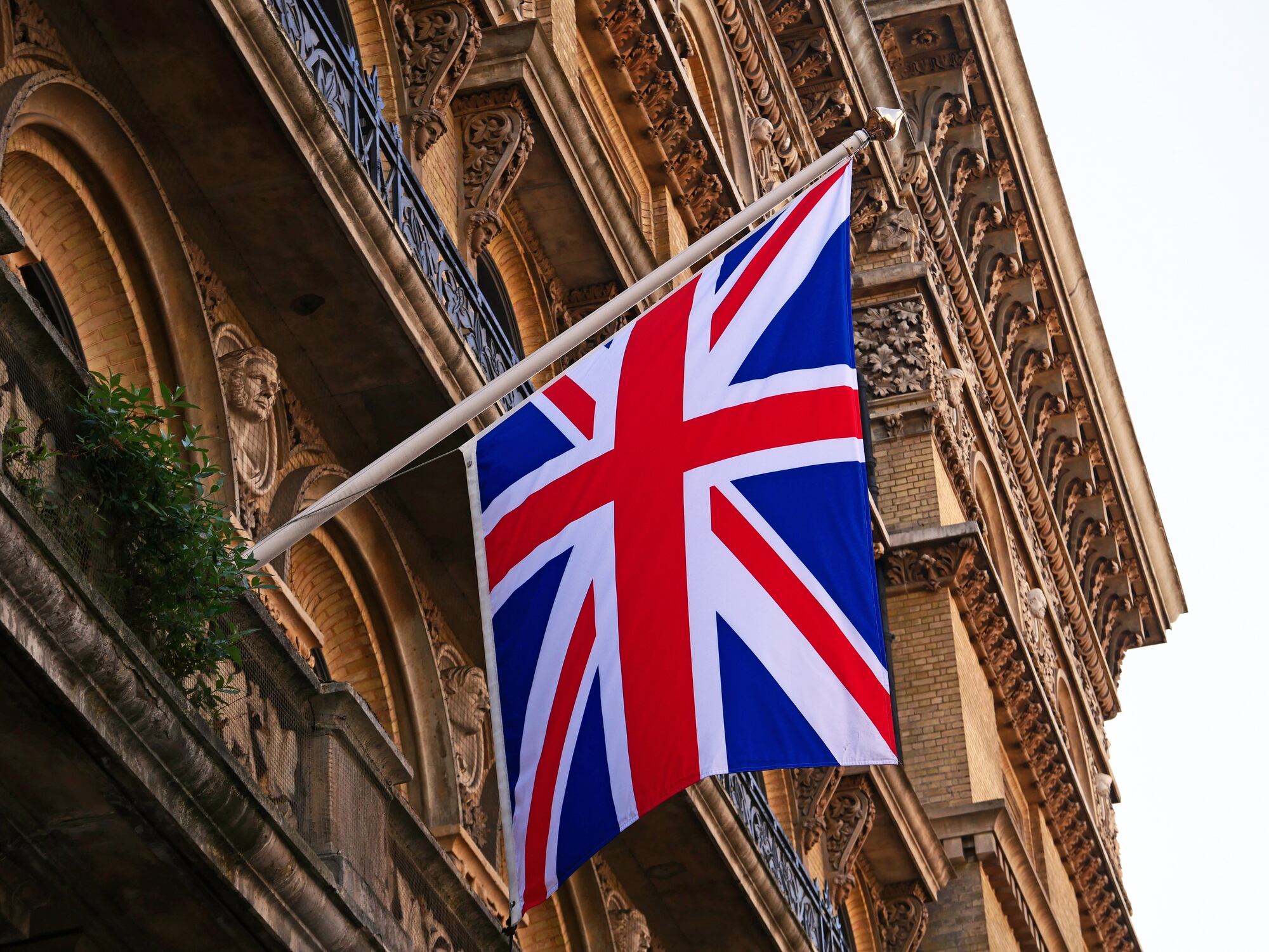 Bandera Reino Unido. Foto: Getty Images