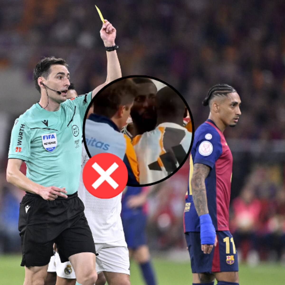Figura del Real Madrid intentó agredir al árbitro, tras perder la final de Copa del Rey: ¡Escándalo!