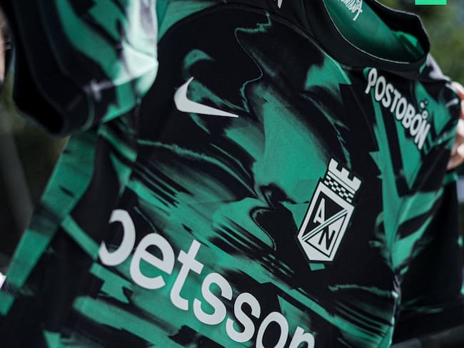 Nueva camiseta de Atlético Nacional / Twitter: @nacionaloficial.