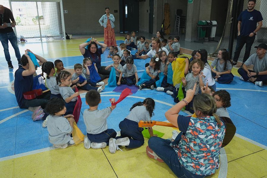 Programa Música y Movimiento en Envigado, Antioquia. Foto: Alcaldía de Envigado.