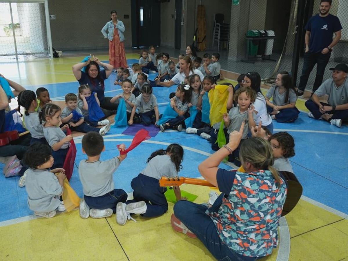 764 niños de Envigado disfrutarán de experiencias musicales para potenciar su desarrollo
