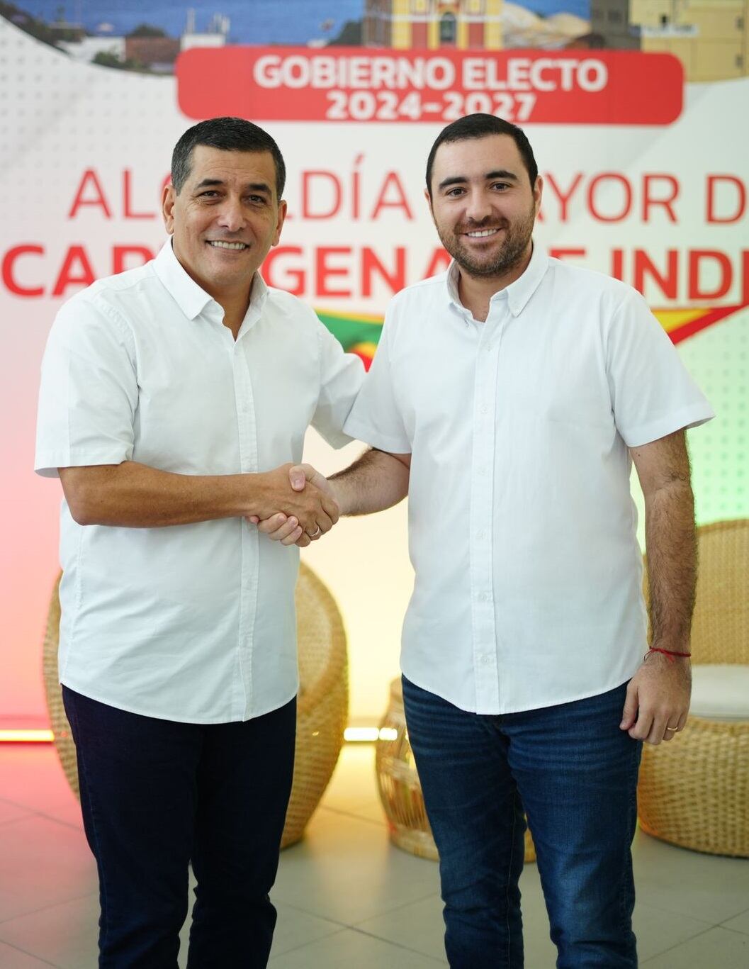 Dumek Turbay y Yamil Arana