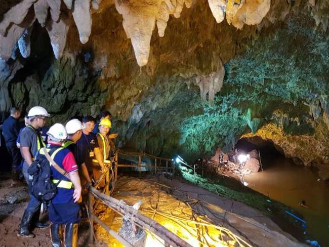 Ya son 8 los niños rescatados en cueva de Tailandia