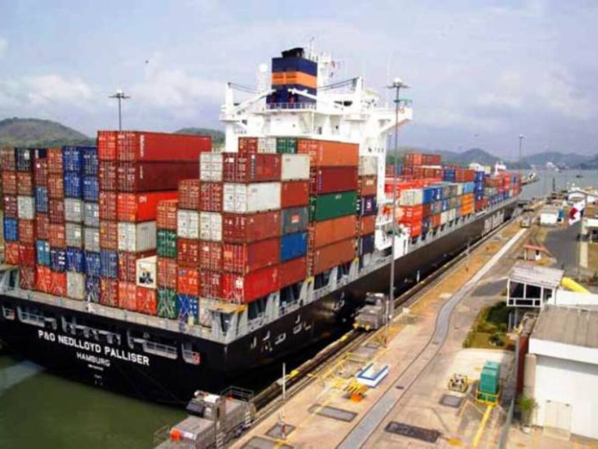 El 6 de julio llega a Cartagena el primer buque Postpanamax
