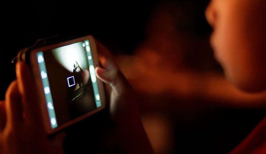 Grabación de video con un teléfono celular