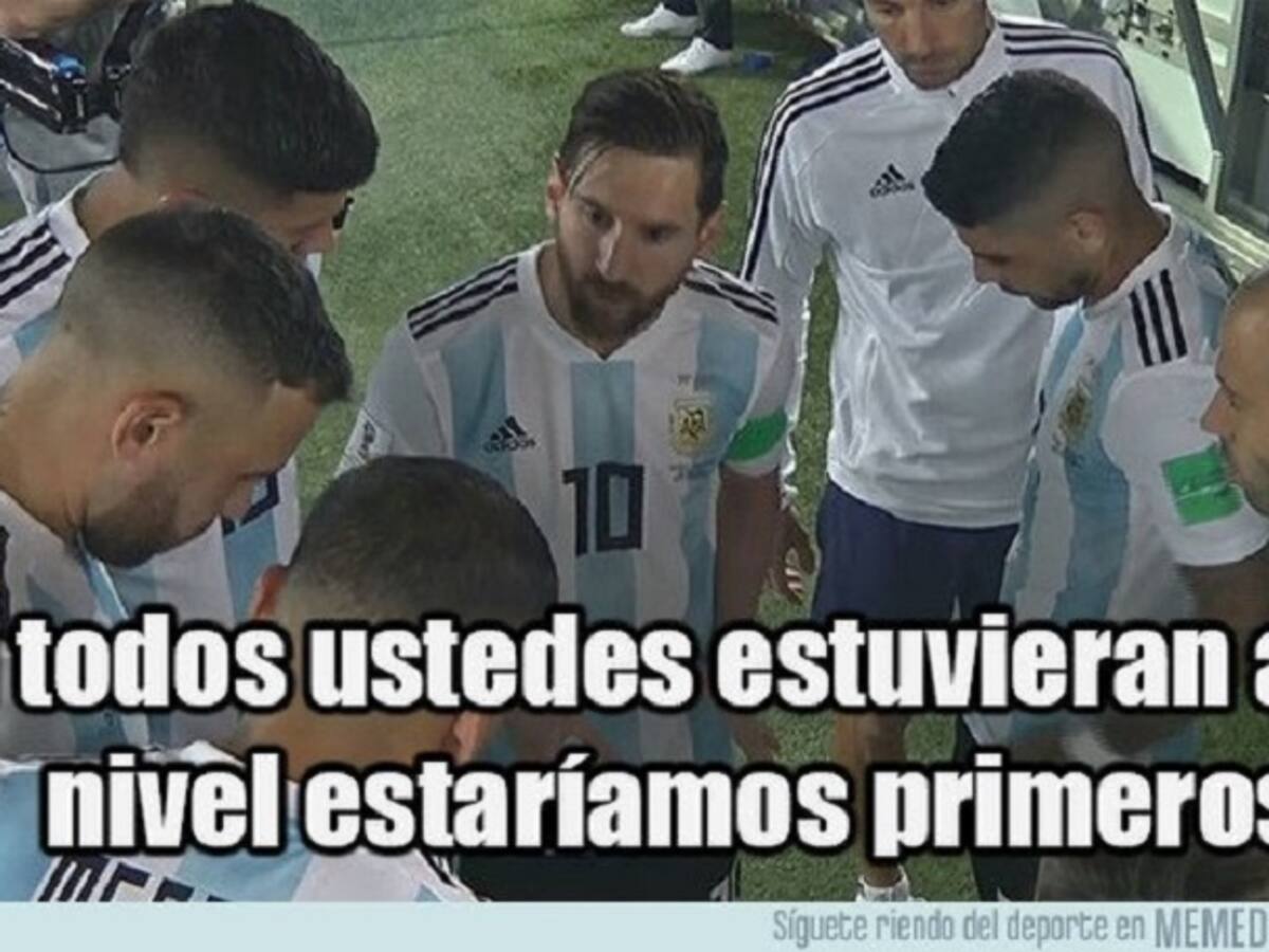 Los memes que dejó la victoria de Argentina ante Nigeria