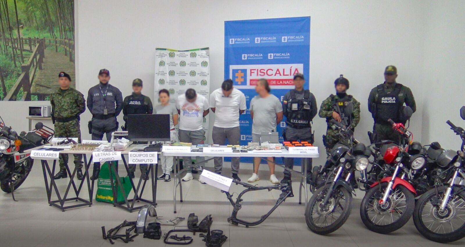 Fotografía suministrada: Policía Metropolitana de Pereira