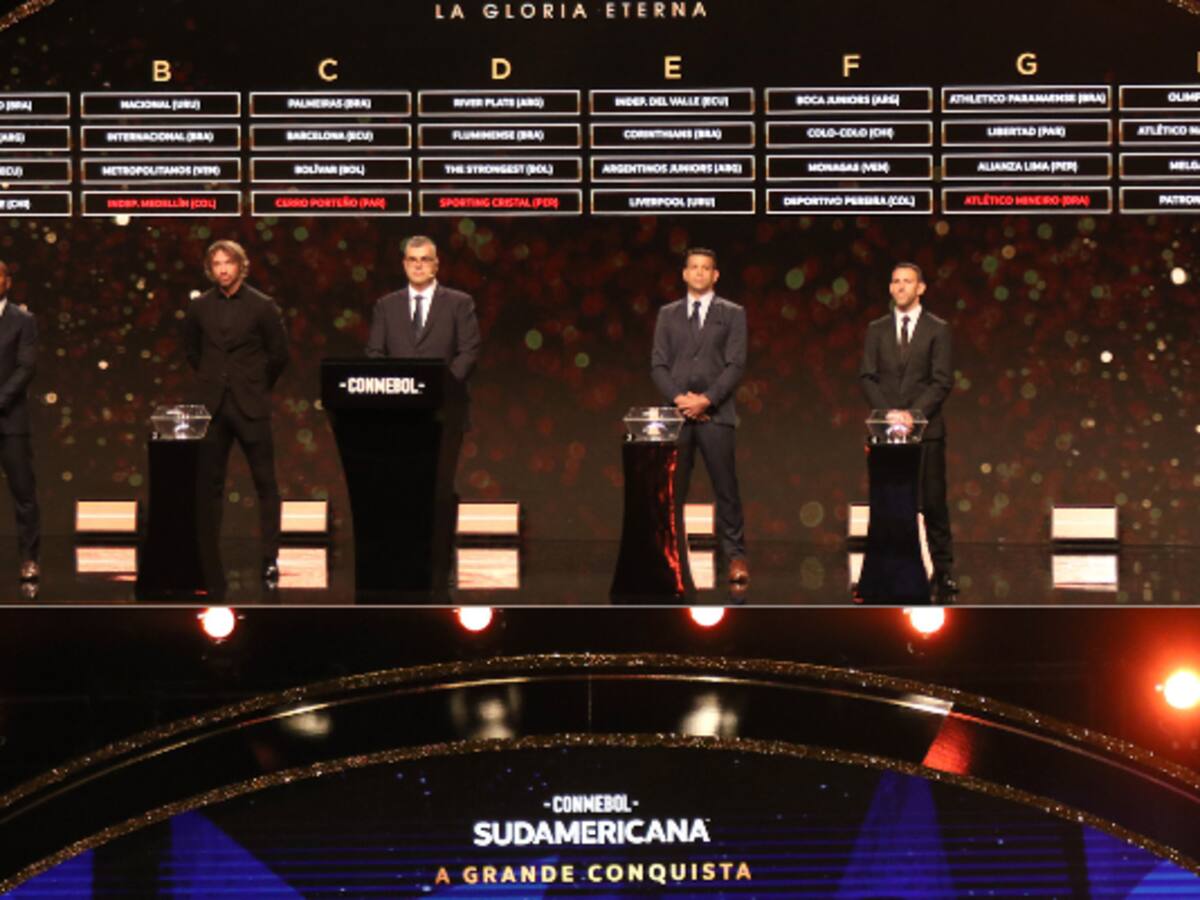 Sorteo Libertadores y Sudamericana: Se definen rivales para el 2025, hora y dónde seguir