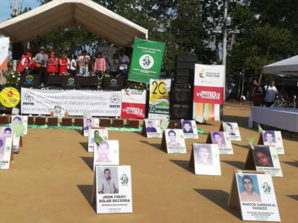 Luz Almanza, delegada de los familiares de las víctimas de esta masacre