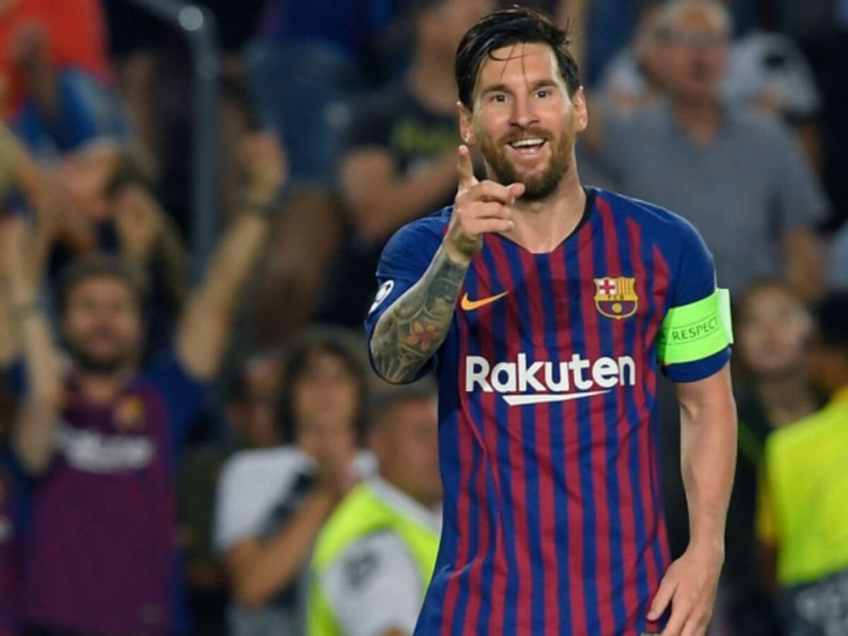 Recital de Messi le entrega la victoria al Barcelona 4-0 sobre el PSV