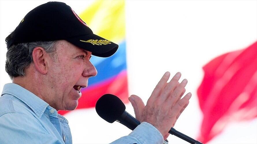 Juan Manuel Santos, presidente de la República. Foto: Colprensa