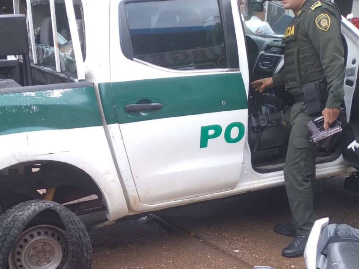En una clínica de Barrancabermeja son atendidos los policías heridos