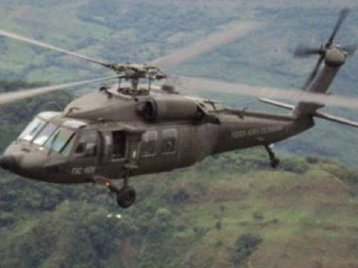Desde Cali Fuerza Aérea apoya operaciones contra alias “Guacho”