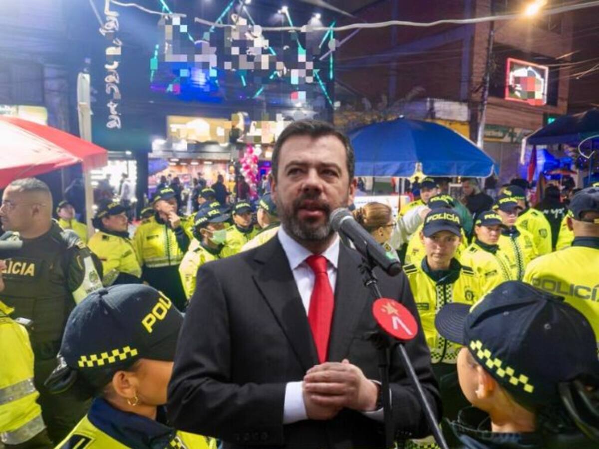 Ante la inseguridad en Bogotá, alcalde Galán anuncia la llegada de 1.500 policías