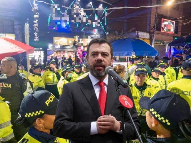 Ante la inseguridad en Bogotá, alcalde Galán anuncia la llega de 1.500 policías .