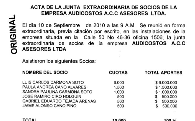 Participación de Audicostos en el 2010.