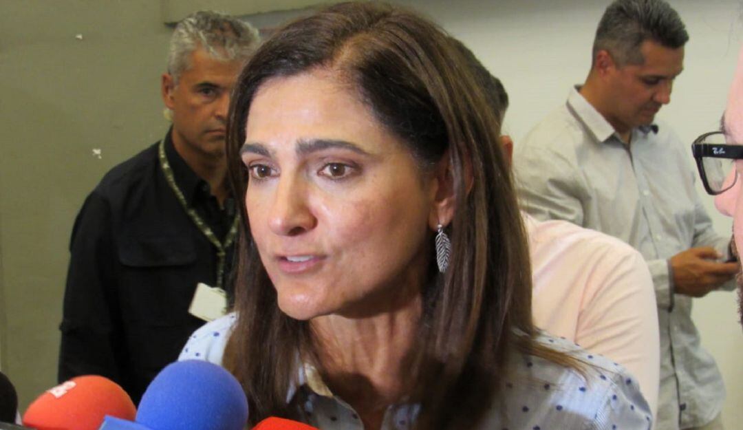 Ministra de Transporte Ángela María Orozco