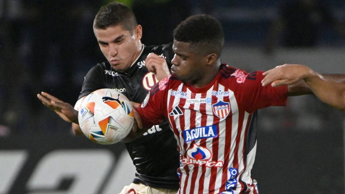 Junior empata en Barranquilla ante Universitario de Perú