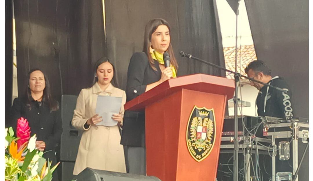 Ministra de Educación, María Victoria Angulo.