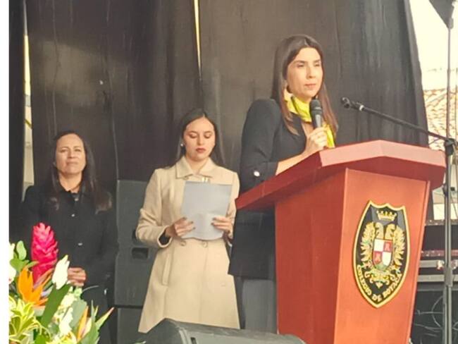 Ministra de Educación, María Victoria Angulo.