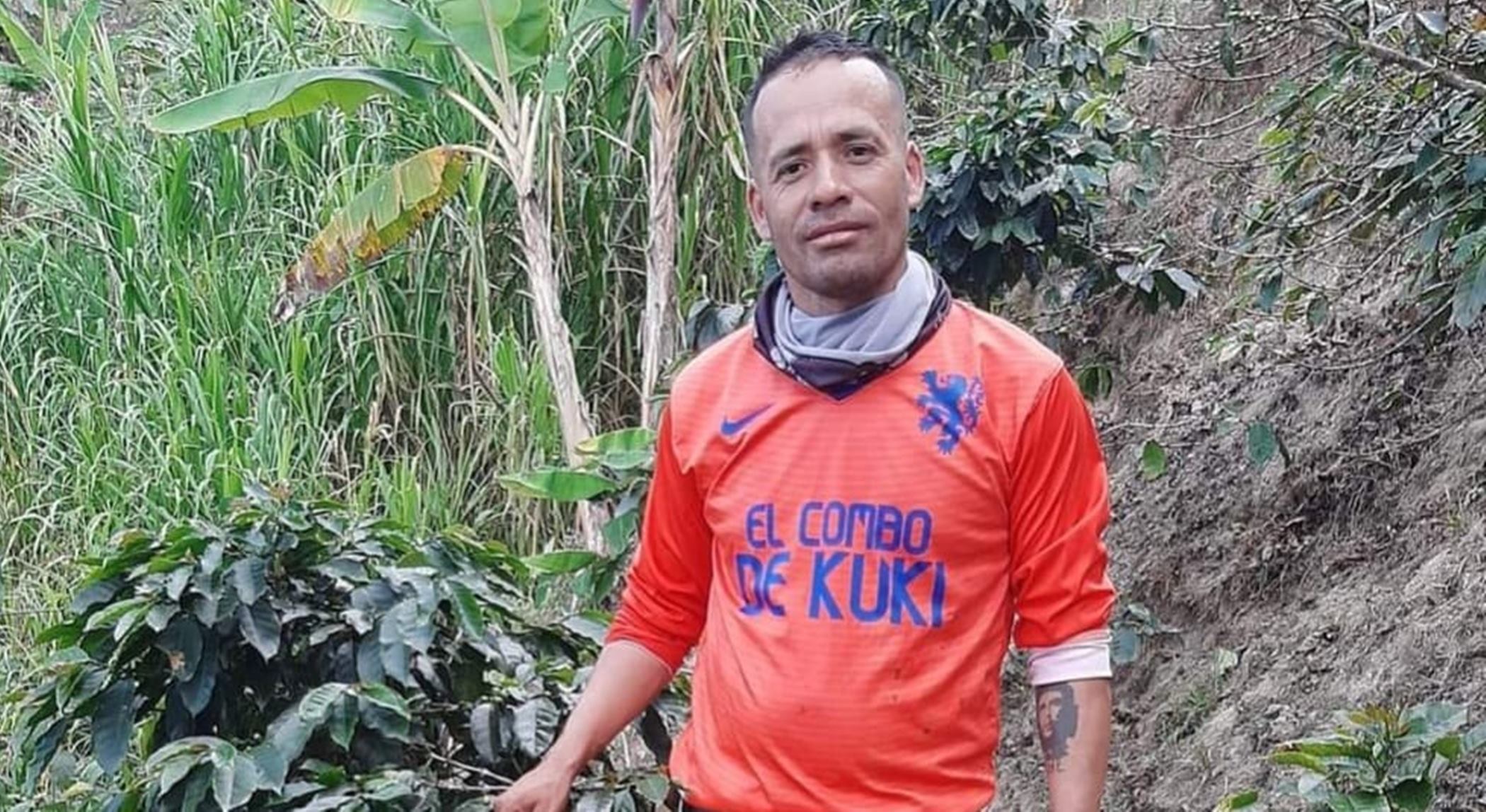 Nelson Pérez, líder cafetero asesinado en el Sur del Tolima