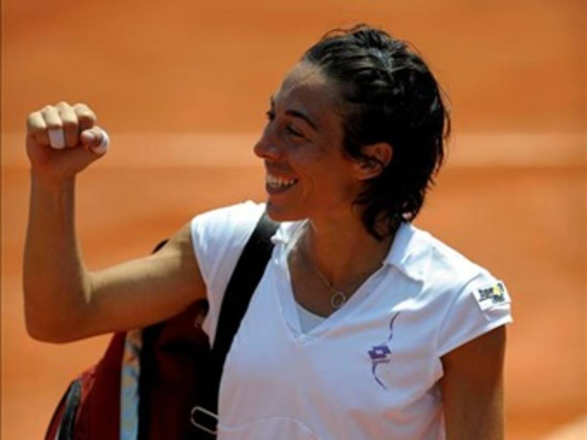 Francesca Schiavone, primera italiana en llegar a una final de grand slam